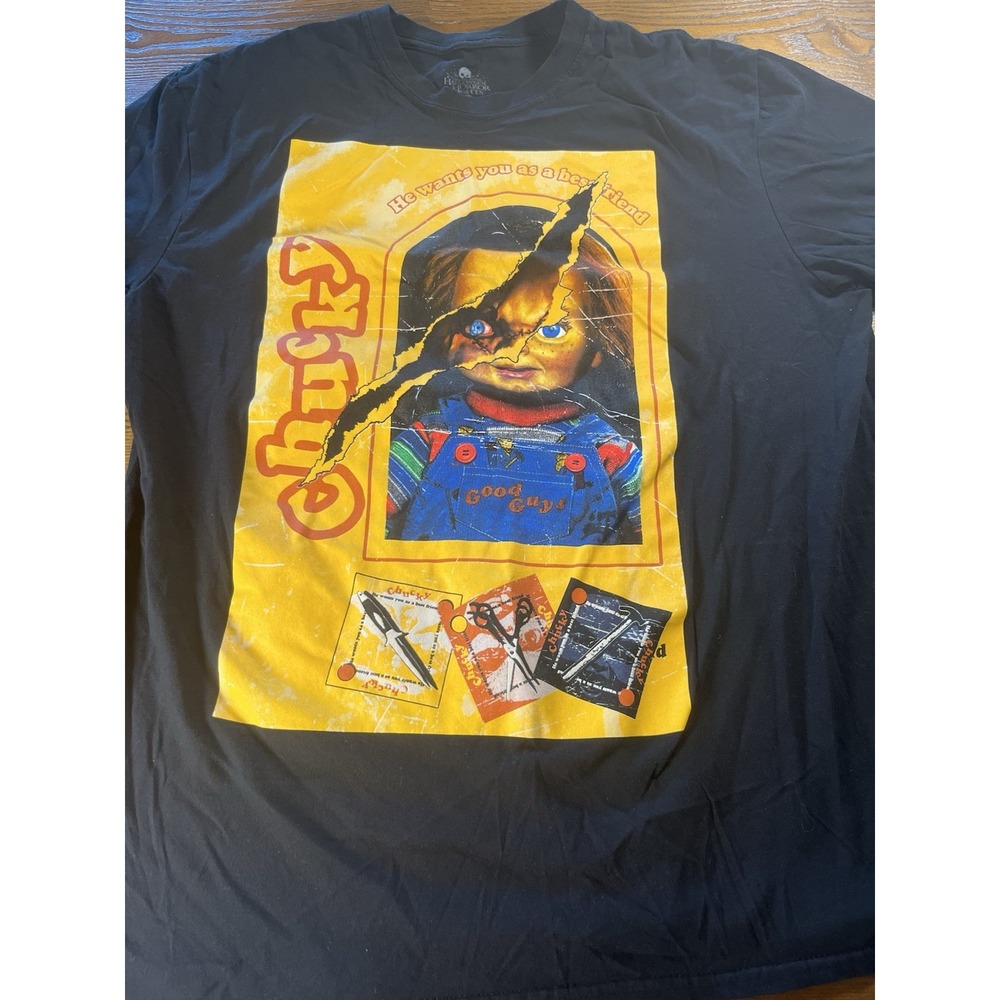 Halloween Horror Nights 2021 HHN Universal Studios Chucky T Shirt XL